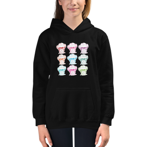 kid's hoodie 9 Different Colored Faces of Sammi Haney Esperanza Netflix Raising Dion fan sassy wheelchair pink glasses disability osteogenesis imperfecta OI