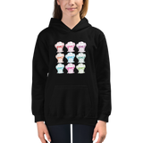 kid's hoodie 9 Different Colored Faces of Sammi Haney Esperanza Netflix Raising Dion fan sassy wheelchair pink glasses disability osteogenesis imperfecta OI