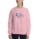 sweatshirt not all disabilities are visible invisible disabilities hidden non-visible unseen mental disabled Psychiatric neurological chronic
