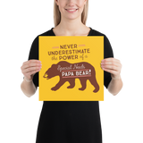 Never Underestimate the power of a Special Needs Papa Bear! Poster