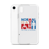 Normal is a Myth (Sign Icons) iPhone Case
