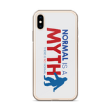 Normal is a Myth (Bigfoot) iPhone Case