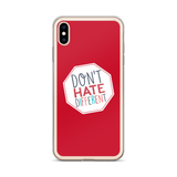 Don't Hate Different (iPhone Case)