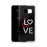 LOVE (for the Special Needs Community) Samsung Case Stacked Design 1 of 3