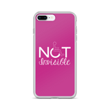 Not Invisible (Pink iPhone Case)