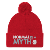 Normal is a Myth (Unicorn) Pom-Pom Beanie