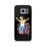 Esperanza From Raising Dion (Yellow Cartoon) D.D.N.E.L. Black Samsung Case
