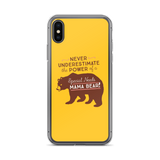 Never Underestimate the power of a Special Needs Mama Bear! iPhone Case