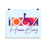 100% Human Being (Poster)
