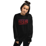 sweatshirt My Genetic Test Came Back 100 Sass sassy DNA 100 100% results Raising Dion Esperanza Sammi Haney rare disease chromosomes