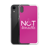 Not Invisible (Pink iPhone Case)