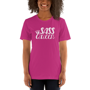 Shirt Sass Queen Fan Sammi Haney Esperanza Netflix Raising Dion sassy wheelchair pink glasses disability osteogenesis imperfecta