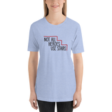 Not All Heroes Use Stairs (Unisex Shirt)