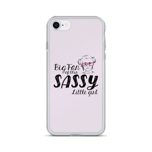 iPhone case Big Fan of this Sassy Little Girl Sammi Haney Esperanza Netflix Raising Dion little girl wheelchair pink glasses sass sassy disability osteogenesis imperfecta OI