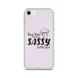 Big Fan of this Sassy Little Girl (Esperanza - Raising Dion) Pink iPhone Case