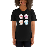 Sammi Haney (Esperanza - Raising Dion) 4 Faces with Outline, Unisex Shirt