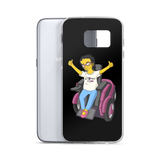 Esperanza From Raising Dion (Yellow Cartoon) D.D.N.E.L. Black Samsung Case