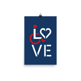 LOVE (for the Special Needs Community) Poster Stacked Design 1 of 3