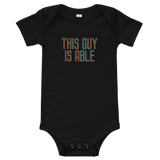 Baby boy's onesie babysuit bodysuit This Guy is Able abled ability abilities differently abled able-bodied disabilities men man disability disabled wheelchair