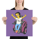 Esperanza From Raising Dion (Yellow Cartoon) Not All Actors Use Stairs Poster