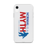 Normal is a Myth (Bigfoot) iPhone Case