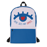 backpack school love sees no limits luv heart eye disability special needs expectations future
