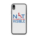 Not All Disabilities are Visible (iPhone Case)