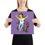 Esperanza From Raising Dion (Yellow Cartoon) Not All Actors Use Stairs Poster