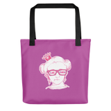 tote bag Sass Queen Fan Sammi Haney Esperanza Netflix Raising Dion sassy wheelchair pink glasses disability osteogenesis imperfecta