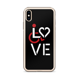 LOVE (for the Special Needs Community) iPhone Case Stacked Design 1 of 3