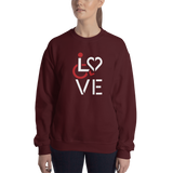 Love (for the Special Needs Community) Sweatshirt Stacked Design 1 of 3