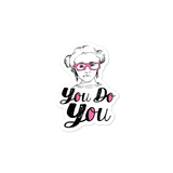 sticker You Do You Sammi Haney Esperanza Netflix Raising Dion wheelchair pink glasses disability osteogenesis imperfecta OI