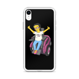 Esperanza From Raising Dion (Yellow Cartoon) D.D.N.E.L. Black iPhone Case