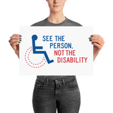 See the Person, Not the Disability (Poster)