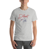 Different Does Not Equal Less (Original Clean Design) Adult Light Color Shirts