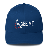 See Me (Not My Disability) Structured Twill Cap