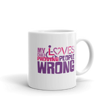 My Child Loves Proving People Wrong (Special Needs Mom Mug)