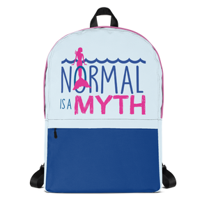 backpack school normal is a myth mermaid peer pressure popularity disability special needs awareness inclusivity acceptance