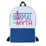 backpack school normal is a myth mermaid peer pressure popularity disability special needs awareness inclusivity acceptance