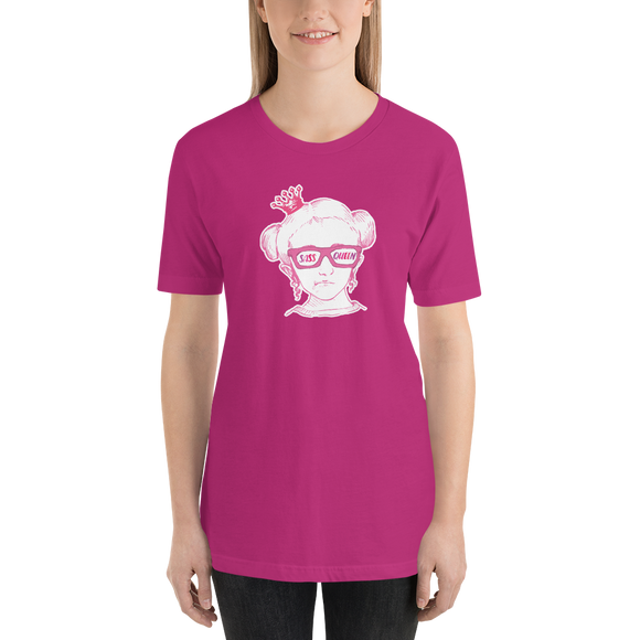 Shirt Sass Queen Fan Sammi Haney Esperanza Netflix Raising Dion sassy wheelchair pink glasses disability osteogenesis imperfecta