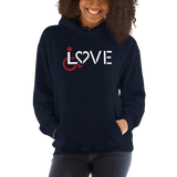 hoodie showing love for the special needs community heart disability wheelchair diversity awareness acceptance disabilities inclusivity inclusion
