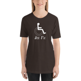 See Me (Not My Disability) Women's Dark Color Shirts