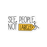 See People, Not Labels Sticker