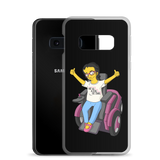 Esperanza From Raising Dion (Yellow Cartoon) Not All Actors Use Stairs Black Samsung Case