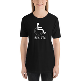 See Me (Not My Disability) Women's Dark Color Shirts