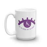 See the Person, Not the Disability (Eyelash Design) Mug