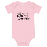 Baby Onesie babysuit bodysuit little girl big dreams Sammi Haney Fan Esperanza Netflix Raising Dion strong little wheelchair pink glasses disability osteogenesis imperfecta