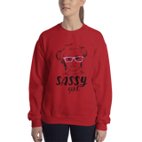 Sassy Girl (Esperanza - Raising Dion) Unisex Big Print Sweatshirt
