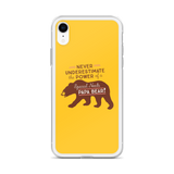 Never Underestimate the power of a Special Needs Papa Bear! iPhone Case