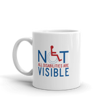 Not All Disabilities are Visible (Men's Design Mug)